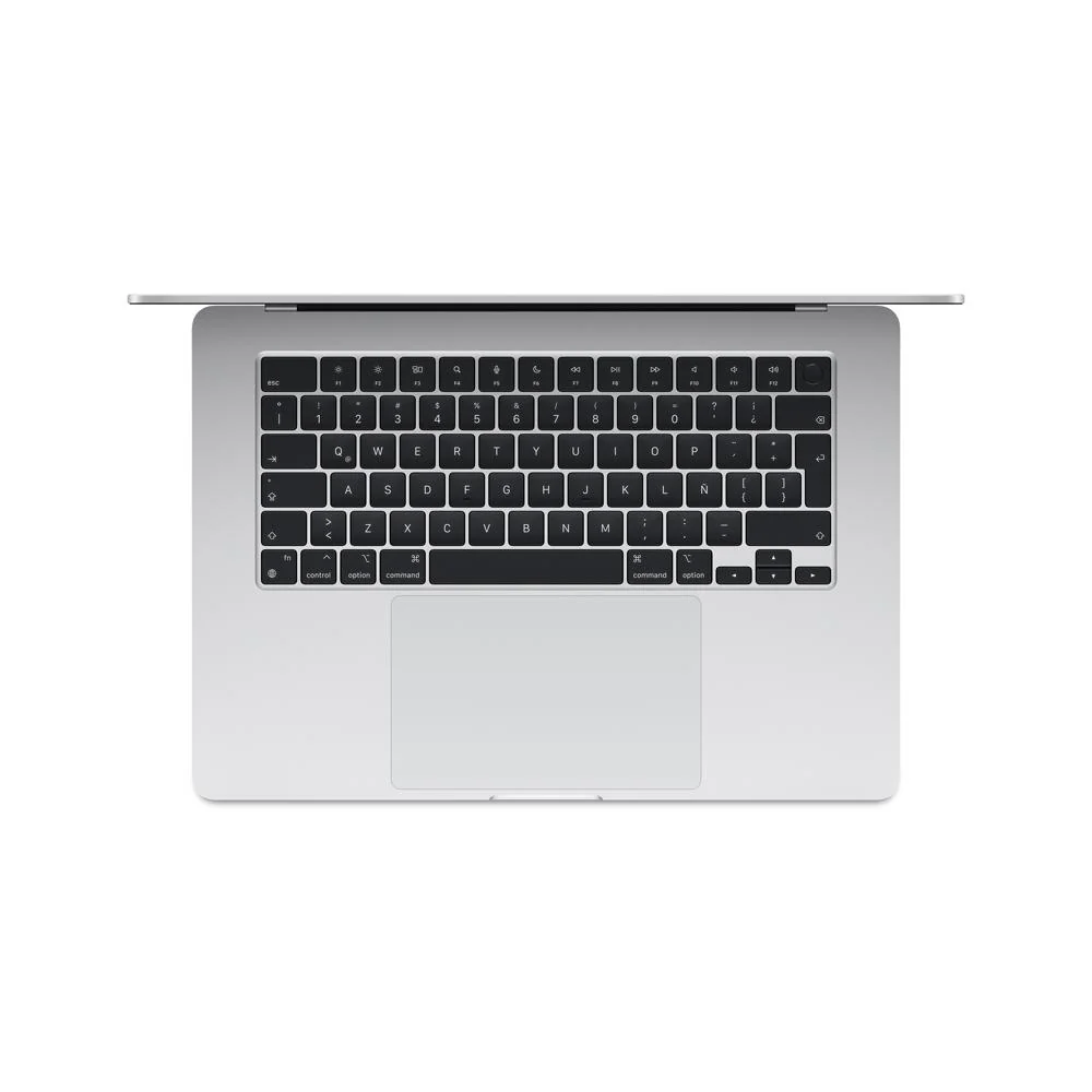 MacBook Air de 15 pulgadas: Chip M3 de Apple con CPU de 8 núcleos y GPU de 10 núcleos, 256 GB SSD - Plata - Image 2