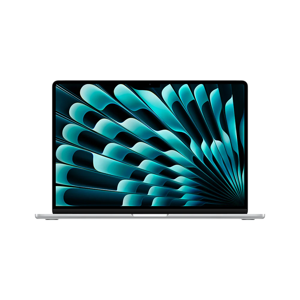 MacBook Air de 15 pulgadas: Chip M4 de Apple con CPU de 10 núcleos y GPU de 10 núcleos, 256 GB SSD - Plata