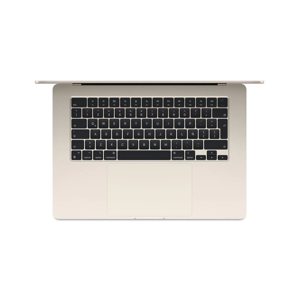 MacBook Air de 15 pulgadas: Chip M3 de Apple con CPU de 8 núcleos y GPU de 10 núcleos, 512 GB SSD - Blanco estrella - Image 2