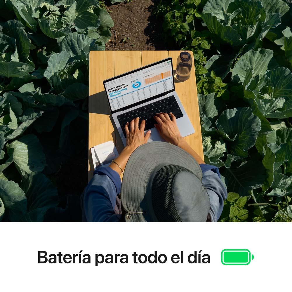 MacBook Pro de 14 pulgadas: Chip M4 de Apple con CPU de 10 núcleos y GPU de 10 núcleos, 512 GB SSD - Negro espacial - Image 4