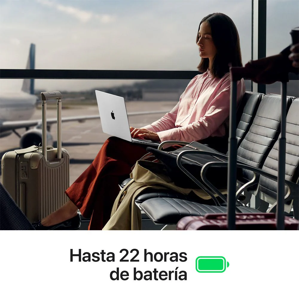 MacBook Pro de 14 pulgadas: Chip M5 Pro de Apple con CPU de 18 núcleos y GPU de 20 núcleos, 2 TB SSD - Color plata - Image 5