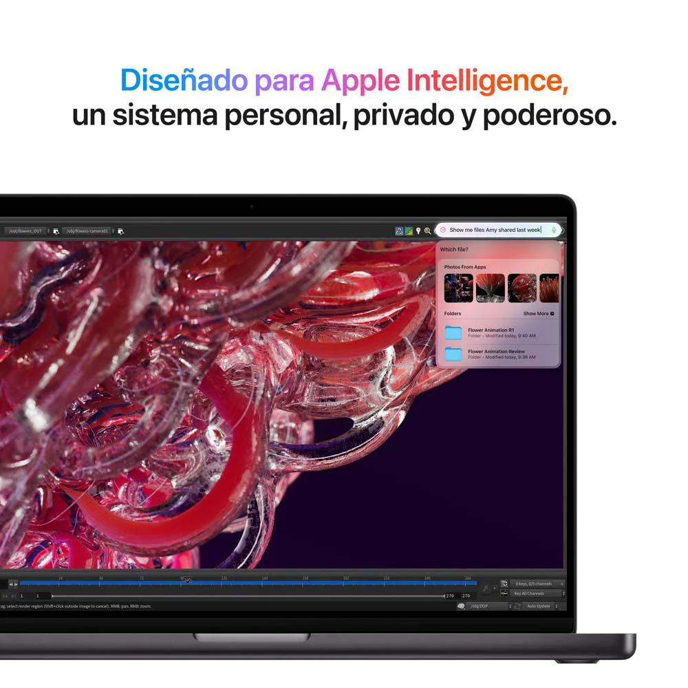 MacBook Pro de 16 pulgadas: Chip M4 Max de Apple con CPU de 16 núcleos y GPU de 40 núcleos, 1 TB SSD - Plata - Image 5
