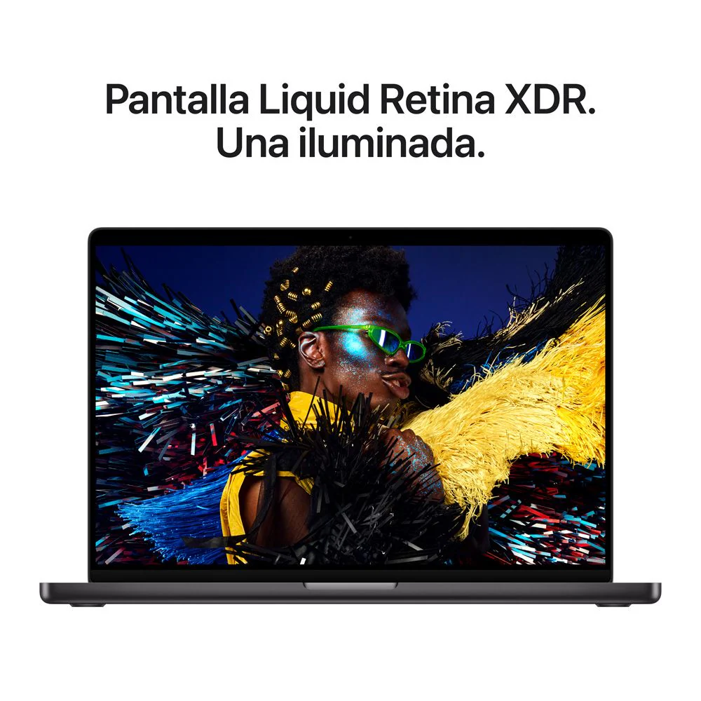 MacBook Pro de 16 pulgadas: Chip M5 Pro de Apple con CPU de 18 núcleos y GPU de 20 núcleos, 1 TB SSD - Negro espacial - Image 6