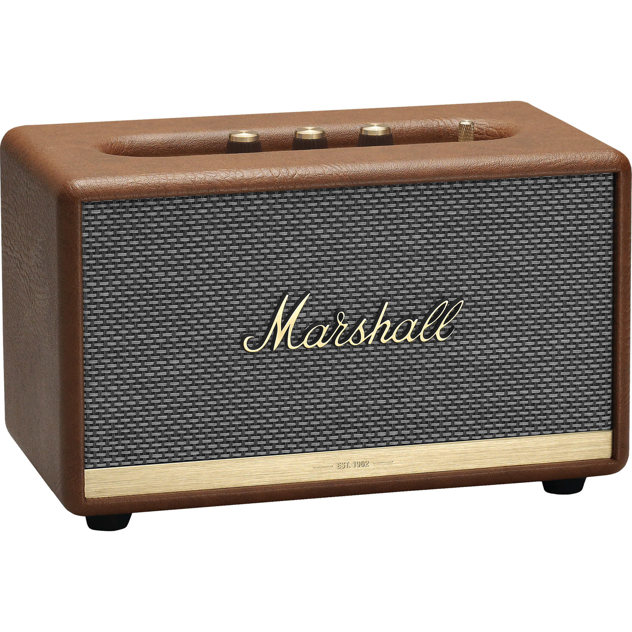 MARSHALL ACTON II BLUETOOTH SPEAKER 120/230V US ADAPTER - BROWN