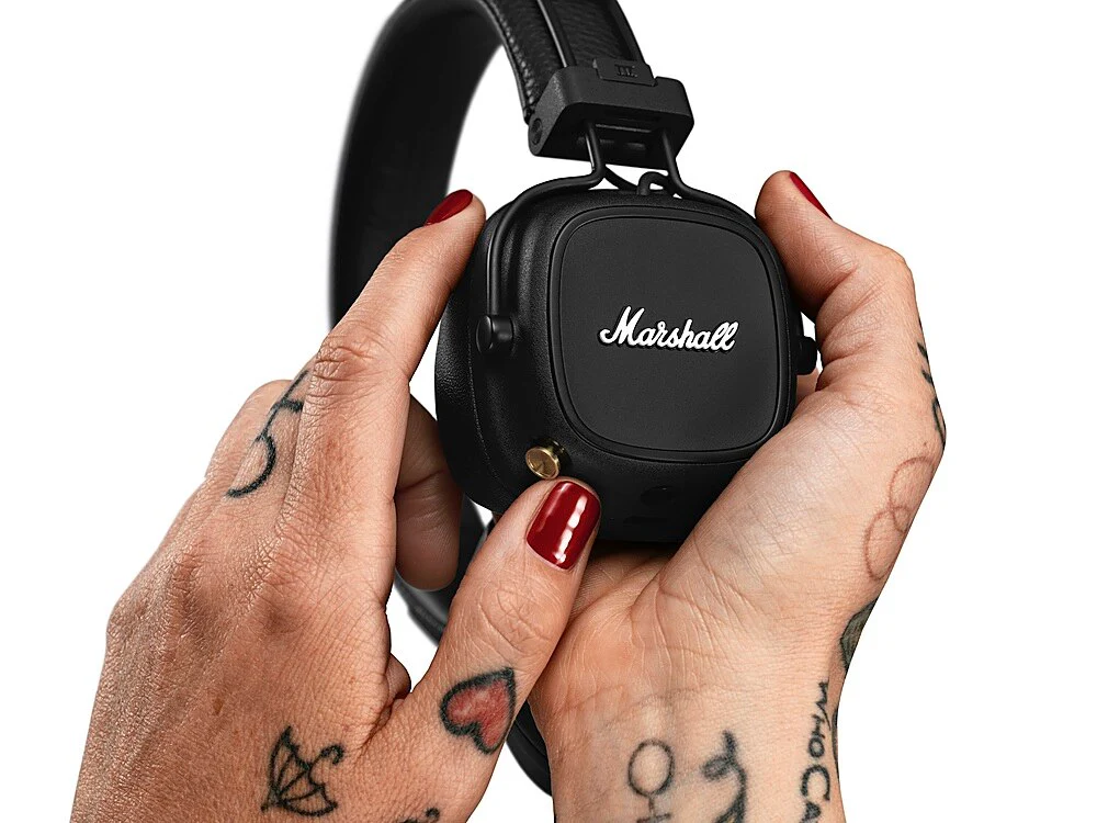 AUDIFONOS MARSHALL MAJOR IV ON EAR BLUETOOTH BLACK - Image 2