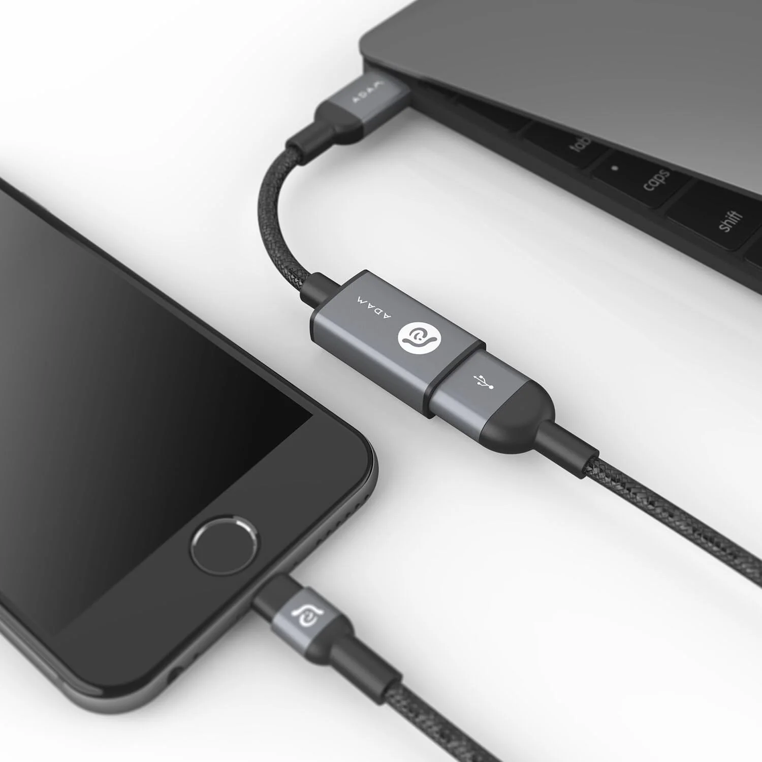 MULTIPUERTO ADAM ELEMENTS CASA F13 USB-C A USB-A 1 A 1 - Image 4
