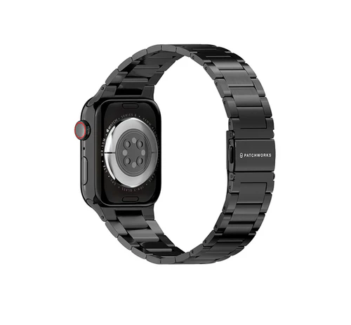 METAL BAND FOR APPLE WATCH 42/44MM BLK - Image 2