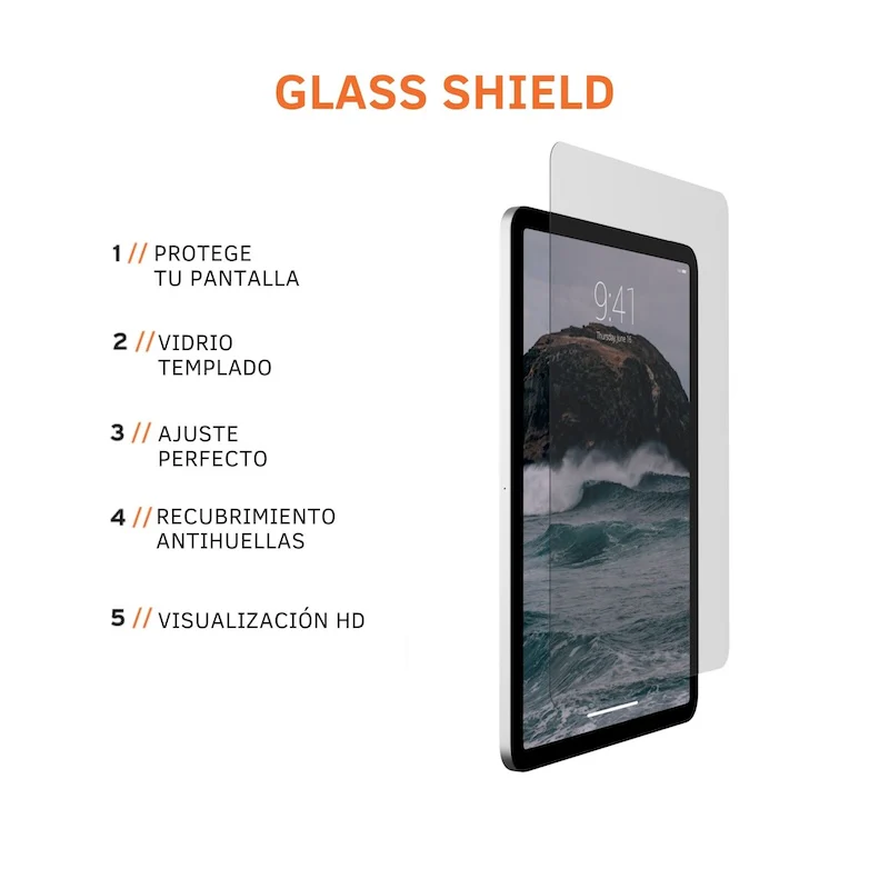 PROTECTOR DE PANTALLA UAG PARA IPAD AIR 11" M2 - Image 4