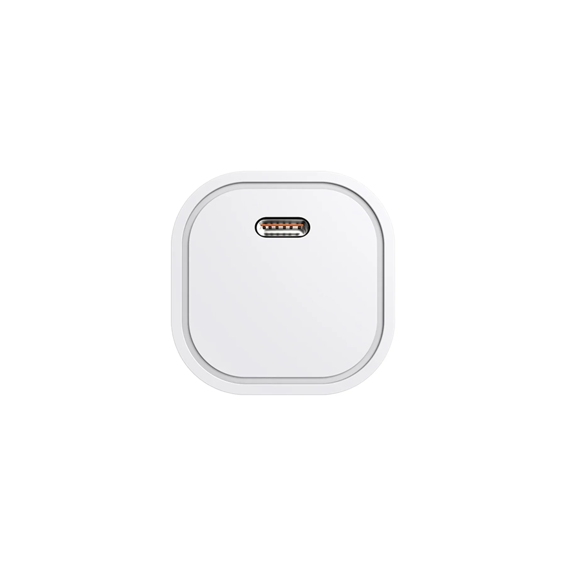 Cargador de pared QDOS PowerCube de 20W USB-C con clavija de EE. UU. - Blanco - Image 3
