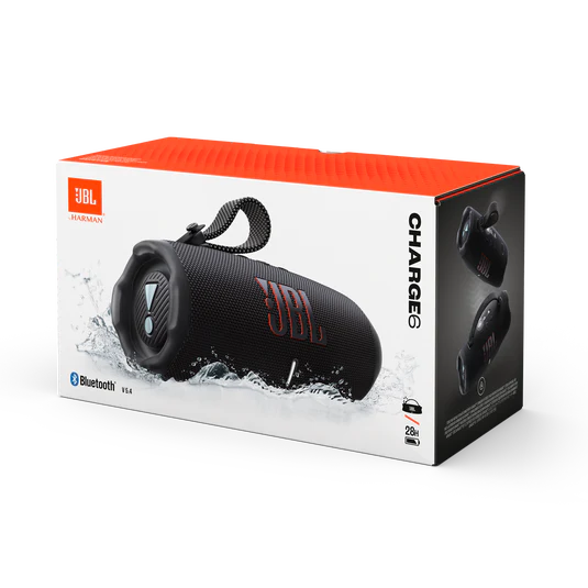 SPEAKER JBL CHARGE 6 PORTABLE BLUETOOTH BLACK - Image 11
