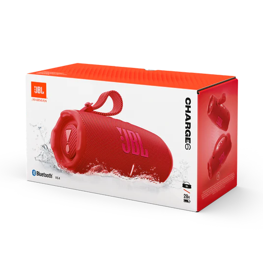 SPEAKER JBL CHARGE 6 PORTABLE BLUETOOTH RED - Image 10