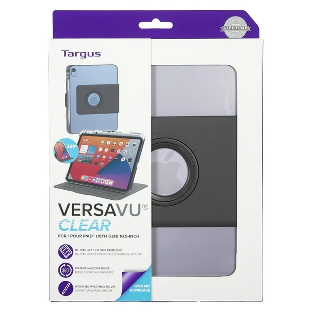CASE TARGUS VERSAVU IPAD 10.9 INCH 10TH CLEAR - Image 2